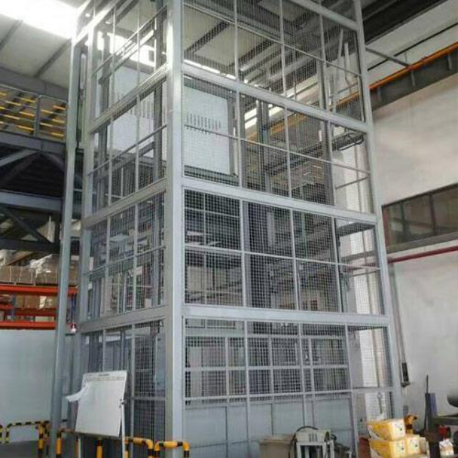 上饶导轨式升降平台货梯